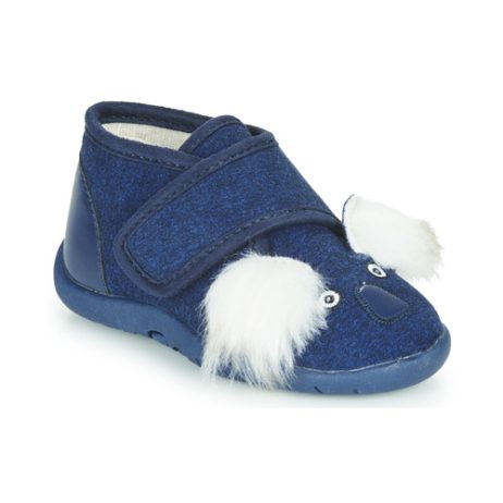 Pantofole bambini ragazza Little Mary  KOALAVELCRO  Blu Little Mary 3662139901145