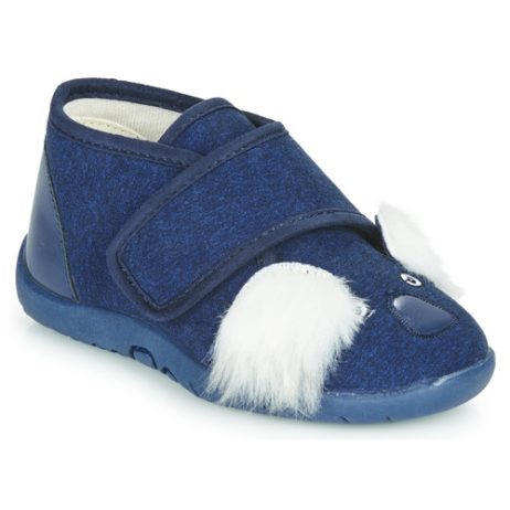 Pantofole bambini ragazza Little Mary  KOALAVELCRO  Blu Little Mary 3662139901152