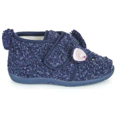 Pantofole-bambini-ragazza-Little-Mary-LAPINVELCRO-Blu-Little-Mary-3662139901534-1