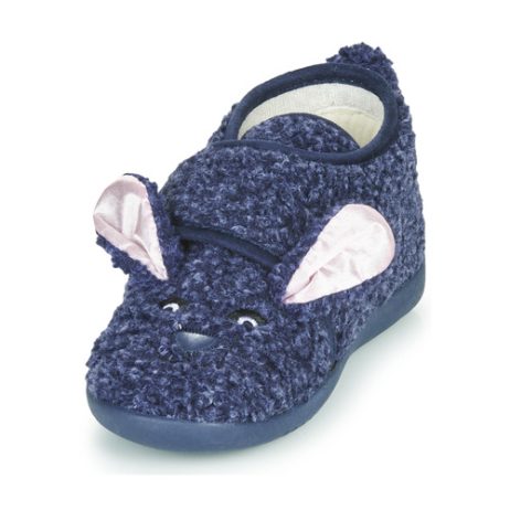 Pantofole-bambini-ragazza-Little-Mary-LAPINVELCRO-Blu-Little-Mary-3662139901589-2