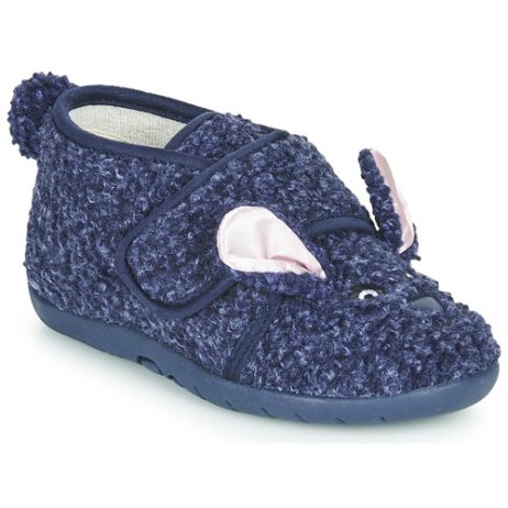 Pantofole bambini ragazza Little Mary  LAPINVELCRO  Blu Little Mary 3662139901589