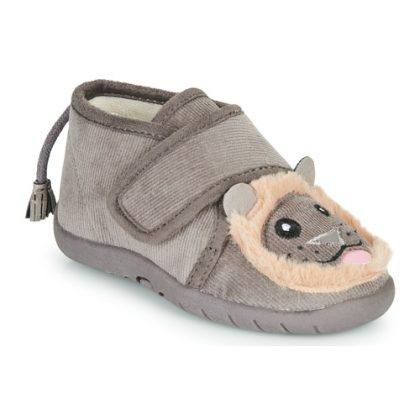 Pantofole bambini ragazza Little Mary  LIONVELCRO  Grigio Little Mary 3662139900797