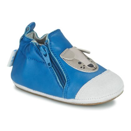 Pantofole bambini ragazza Robeez  CHOU DOG  Blu Robeez 3616427009068