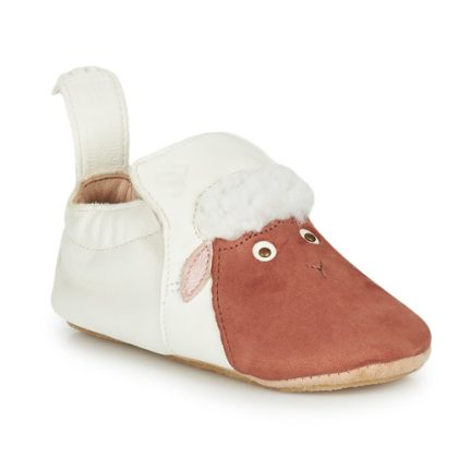 Pantofole bambini ragazzo Easy Peasy  BLUBLU MOUTON  Bianco Easy Peasy 3608925496716