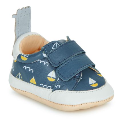 Pantofole bambini ragazzo Easy Peasy  MY BLUMOO PTI'VELCRO  Blu Easy Peasy 3608925969302