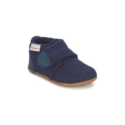 Pantofole bambini ragazzo Giesswein  OBERSTAUFEN  Marine Giesswein 9009553425804