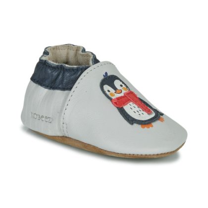 Pantofole bambini ragazzo Robeez  COLD FRIEND  Grigio Robeez 3616424849247