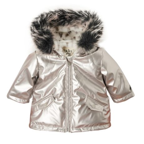 Parka ragazza Ikks  XV42000  Argento Ikks 3605443617944