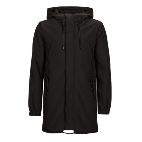 Parka uomo Only & Sons   ONSHALL HOOD SOFTSHELL PARKA  Nero Only & Sons 5715317573370