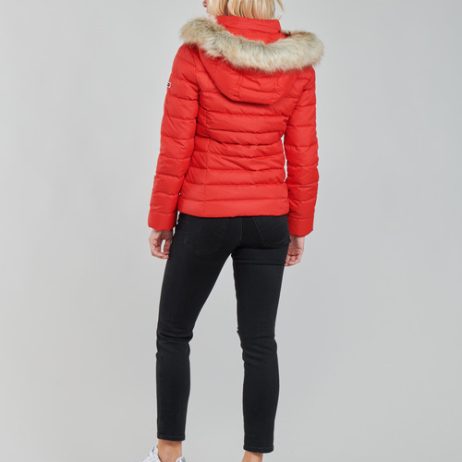 Piumino-TJW-BASIC-HOODED-DOWN-JACKET-Rosso-3