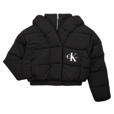 Piumino ragazza Calvin Klein Jeans  CK ARCHIVE PUFFER JACKET  Nero Calvin Klein Jeans 8719856840020