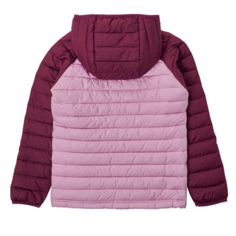 Piumino-ragazza-Columbia-POWDER-LITE-HOODED-JACKET-Rosa-Columbia-194895524922-1