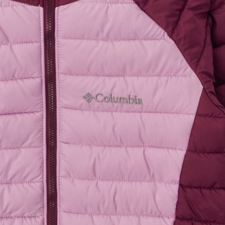 Piumino-ragazza-Columbia-POWDER-LITE-HOODED-JACKET-Rosa-Columbia-194895524922-2