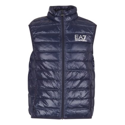 Piumino uomo Emporio Armani EA7  TRAIN CORE ID DOWN LIGHT VEST  Blu Emporio Armani EA7 8052390699762