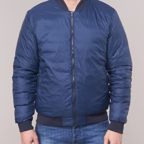 Piumino-uomo-Selected-SLHPADDED-BOMBER-Blu-Selected-5713759907227-5