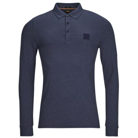 Polo maniche lunghe uomo BOSS  Passerby  Marine BOSS 4063538183788