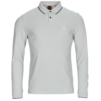 Polo maniche lunghe uomo BOSS  Passertiplong  Grigio BOSS 4063538196214