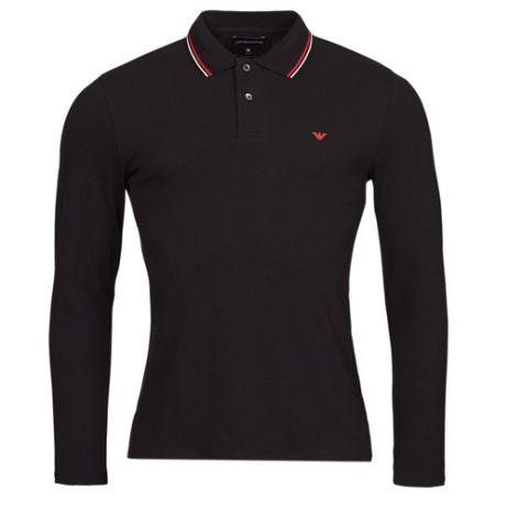 Polo maniche lunghe uomo Emporio Armani  8N1FB5  Nero Emporio Armani 8059516405924