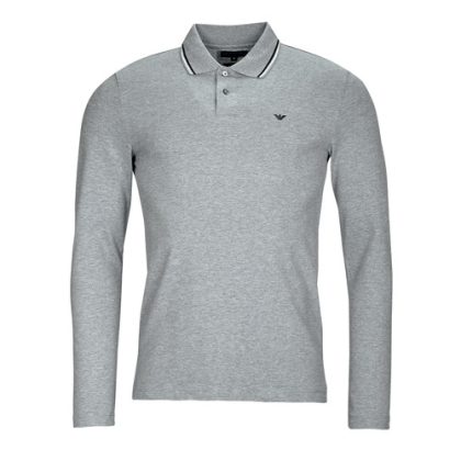 Polo maniche lunghe uomo Emporio Armani  POLO SHIRT 8N1FB5  Grigio Emporio Armani 8059516405771