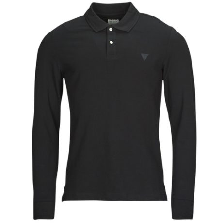 Polo maniche lunghe uomo Guess  STU LS POLO  Nero Guess 7622078594101