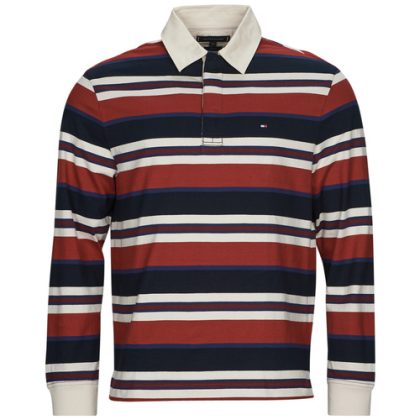 Polo maniche lunghe uomo Tommy Hilfiger  NEW PREP STRIPE RUGBY  Multicolore Tommy Hilfiger 8720642634952