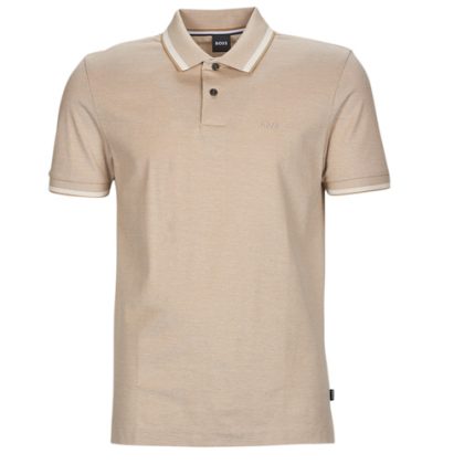 Polo uomo BOSS  Parlay 183  Beige BOSS 4063537149181