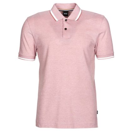 Polo uomo BOSS  Parlay 183  Rosa BOSS 4063537149341