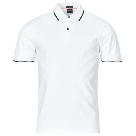 Polo uomo BOSS  Passertip  Bianco BOSS 4063541289309