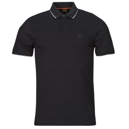 Polo uomo BOSS  Passertip  Nero BOSS 4063541288739