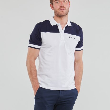 Polo-uomo-Ben-Sherman-COLOUR-BLOCK-Bianco-Ben-Sherman-5059508333870-1