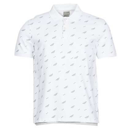 Polo uomo Guess  COREY SS POLO  Bianco Guess 7624302576815