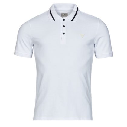 Polo uomo Guess  LYLE SS POLO  Bianco Guess 7624302702696