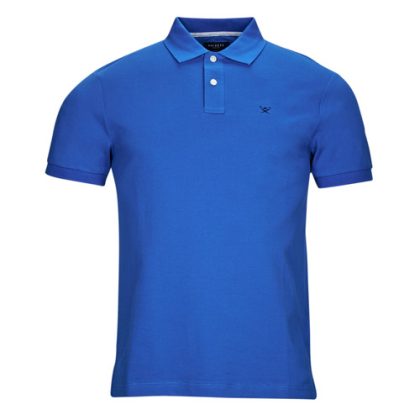 Polo uomo Hackett  ESSENTIALS SLIM FIT LOGO  Blu Hackett 5059747434161