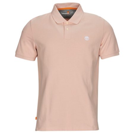 Polo uomo Timberland  SS Millers River Pique Polo (RF)  Rosa Timberland 196010304563