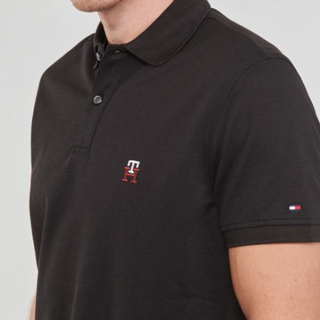 Polo-uomo-Tommy-Hilfiger-MONOGRAM-SMALL-IMD-REG-POLO-Nero-Tommy-Hilfiger-8720644182598-4