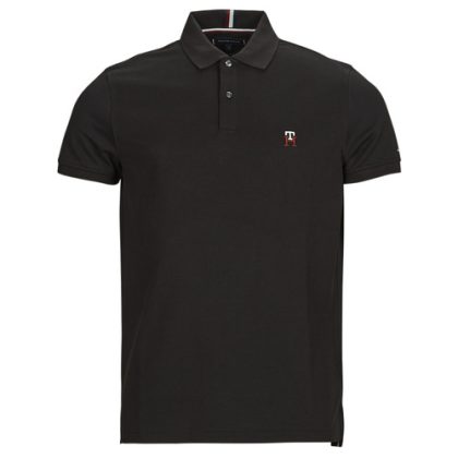 Polo uomo Tommy Hilfiger  MONOGRAM SMALL IMD REG POLO  Nero Tommy Hilfiger 8720644182598