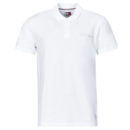 Polo uomo Tommy Jeans  TJM REG CLASSIC POLO  Bianco Tommy Jeans 8720645965428