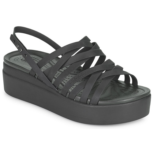 Sandali    CROCS BROOKLYN STRAPPY LOWWDGW  Nero