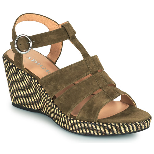 Sandali    FLORY V5 VELOURS MILITAIRE  Kaki