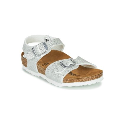 Sandali bambini ragazza Birkenstock  RIO PLAIN  Bianco Birkenstock 4061416010522