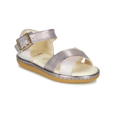 Sandali bambini ragazza Clarks  SKYLARK PURE T  Argento Clarks 5050410191329