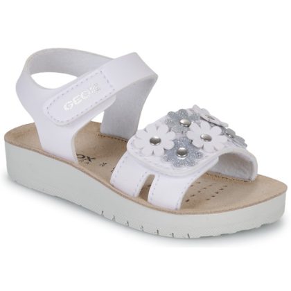 Sandali bambini ragazza Geox  J SANDAL COSTAREI GI  Bianco Geox 8056206070271