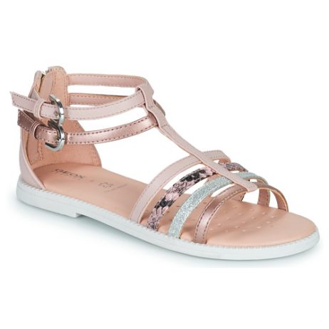 Sandali bambini ragazza Geox  J SANDAL KARLY GIRL  Rosa Geox 8050036553478