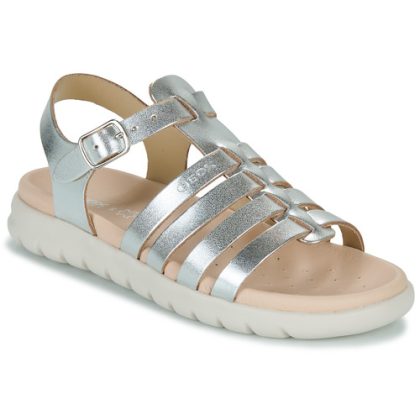 Sandali bambini ragazza Geox  J SANDAL SOLEIMA GIR  Argento Geox 8056206075702