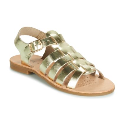 Sandali bambini ragazza Geox  J SANDAL VIOLETTE GI  Oro Geox 8058279884687