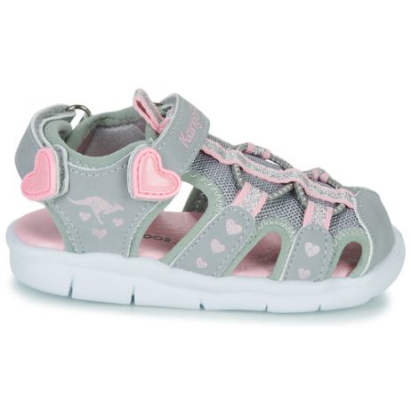 Sandali-bambini-ragazza-Kangaroos-K-Mini-Grigio-Kangaroos-4061578290213-1