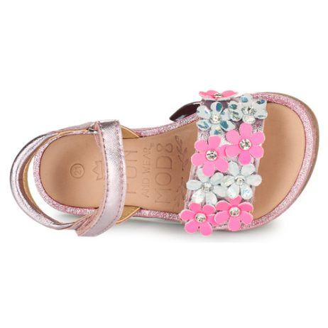 Sandali-bambini-ragazza-Mod8-PARLOTTE-Rosa-Mod8-3610034913794-5