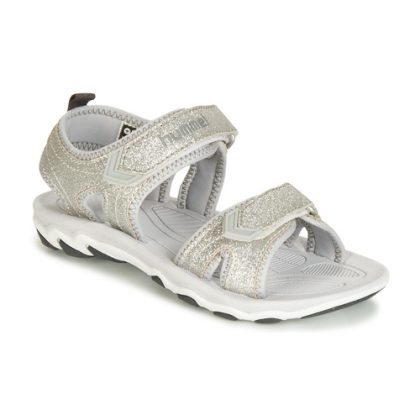 Sandali bambini ragazza hummel  SANDAL GLITTER JR  Argento hummel 5700495158990