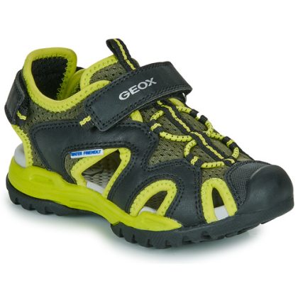 Sandali bambini ragazzo Geox  J BOREALIS BOY  Nero Geox 8056206613591