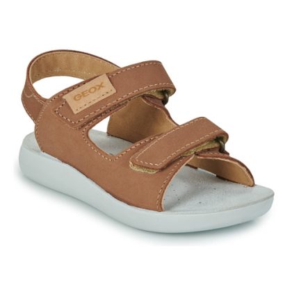 Sandali bambini ragazzo Geox  J SANDAL LIGHTFLOPPY  Marrone Geox 8056206684140